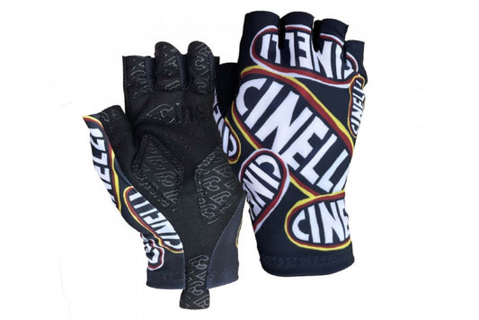 Cinelli - CINELLI Ana Benaroya 'Eyes 4 U' Cycling Gloves - FISHTAIL CYCLERY