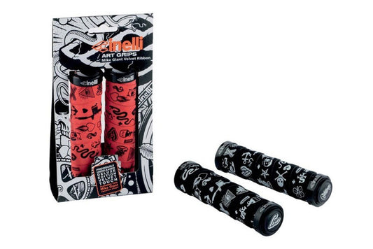 Cinelli - CINELLI Mike Giant Art Handlebar Grips - FISHTAIL CYCLERY