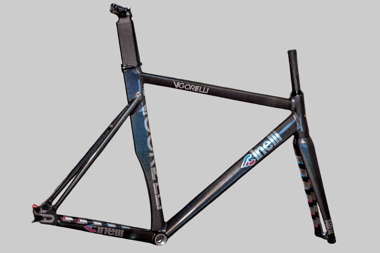 CINELLI Vigorelli Track Frameset – FISHTAIL CYCLERY CINELLI Vigorelli Track Frameset – FISHTAIL CYCLERY