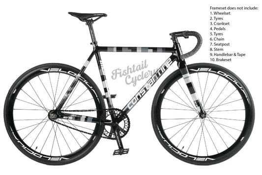 Constantine - CONSTANTINE Drag Frameset 2025 (Pre - Order Item) - FISHTAIL CYCLERY