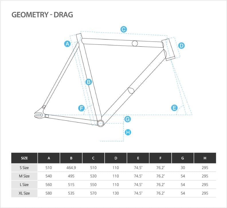 Constantine - CONSTANTINE Drag Frameset 2025 (Pre - Order Item) - FISHTAIL CYCLERY