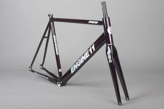 Engine 11 - ENGINE 11 Sprinter Track Frameset - FISHTAIL CYCLERY