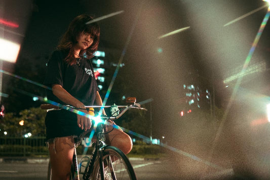 FISHTAIL CYCLERY - Fishtail Cyclery "Bike In Cart" T-Shirt - FISHTAIL CYCLERY