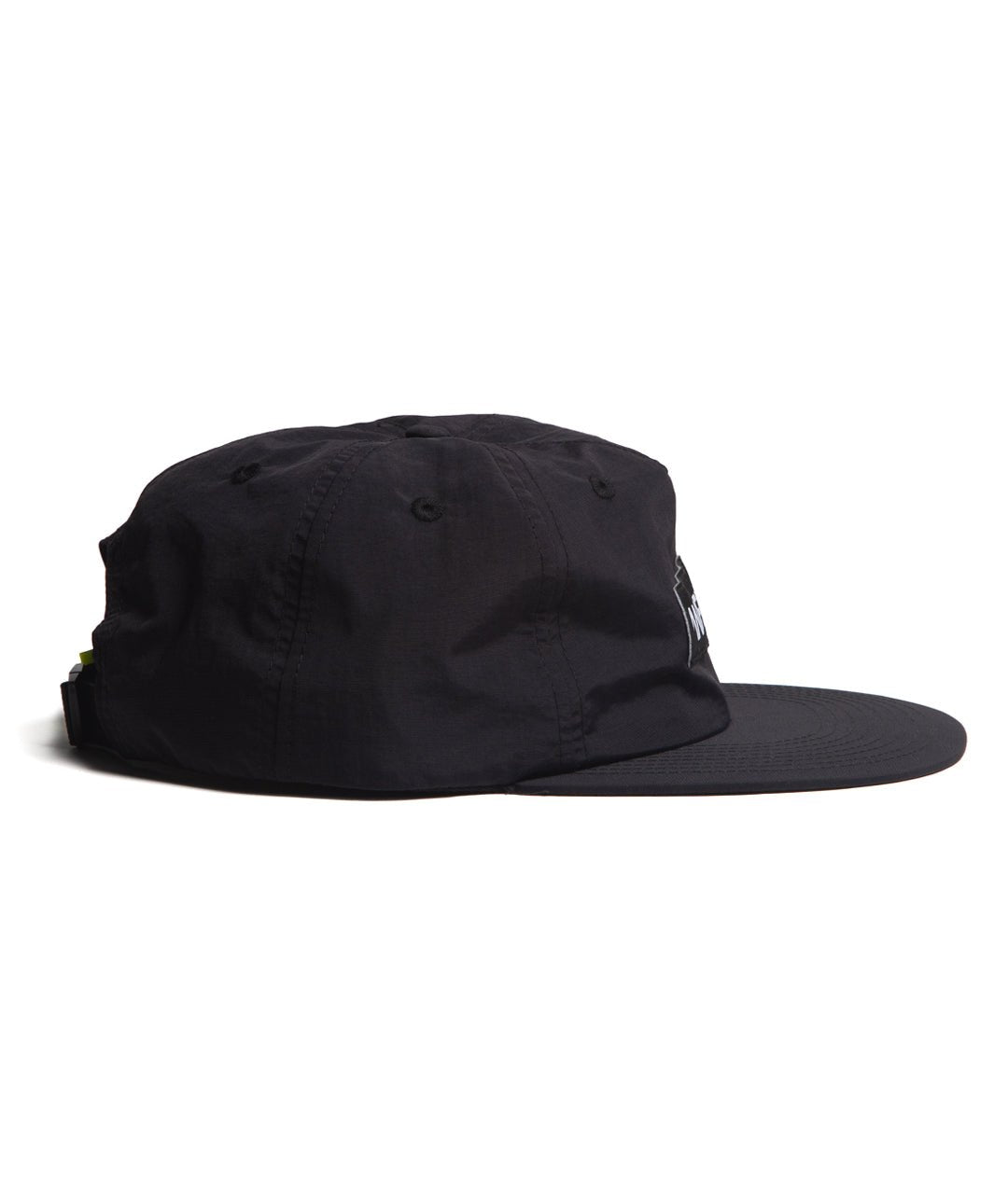God & Famous - GOD & FAMOUS Grandpa 5 - Panel Nylon Hat - Black - FISHTAIL CYCLERY