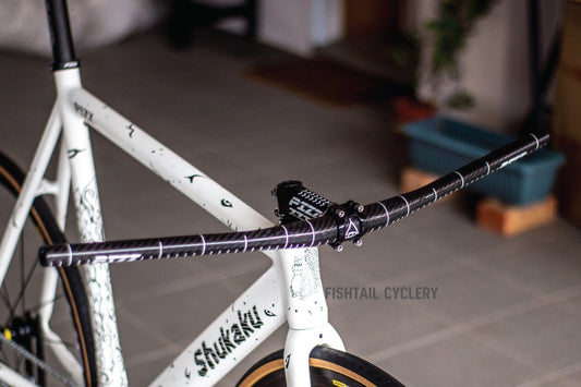 PIZZ - Loominati's Ruler Carbon Riser Bar - FISHTAIL CYCLERY