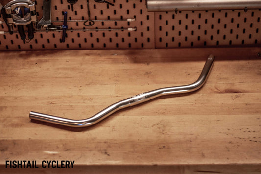 NITTO - NITTO B2522AA-SSB Urban Cycle Handlebar - FISHTAIL CYCLERY