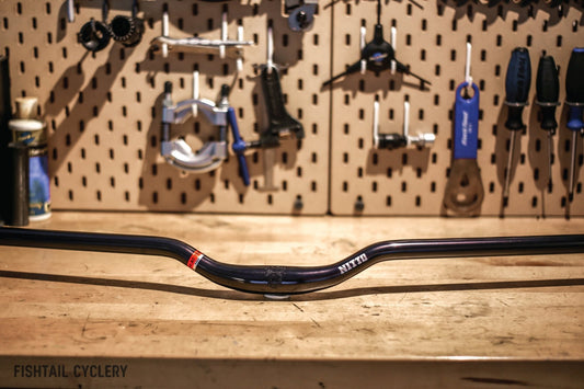 NITTO - NITTO B809AA Riser Bar - FISHTAIL CYCLERY