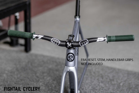 PIZZ - PIZZ Superman's Grip Carbon Riser Bar - FISHTAIL CYCLERY