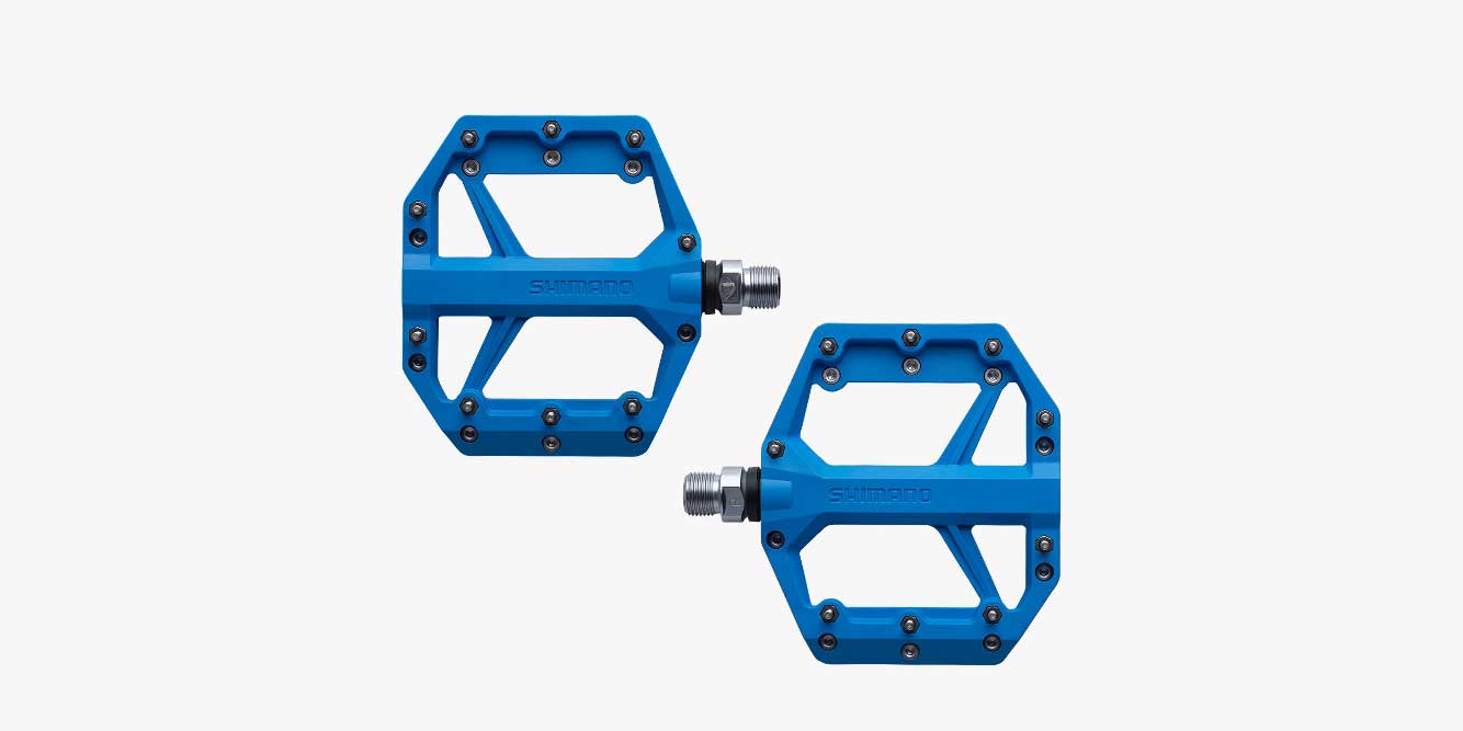 Shimano - SHIMANO Flat Pedal for Trail PD-GR400 - FISHTAIL CYCLERY