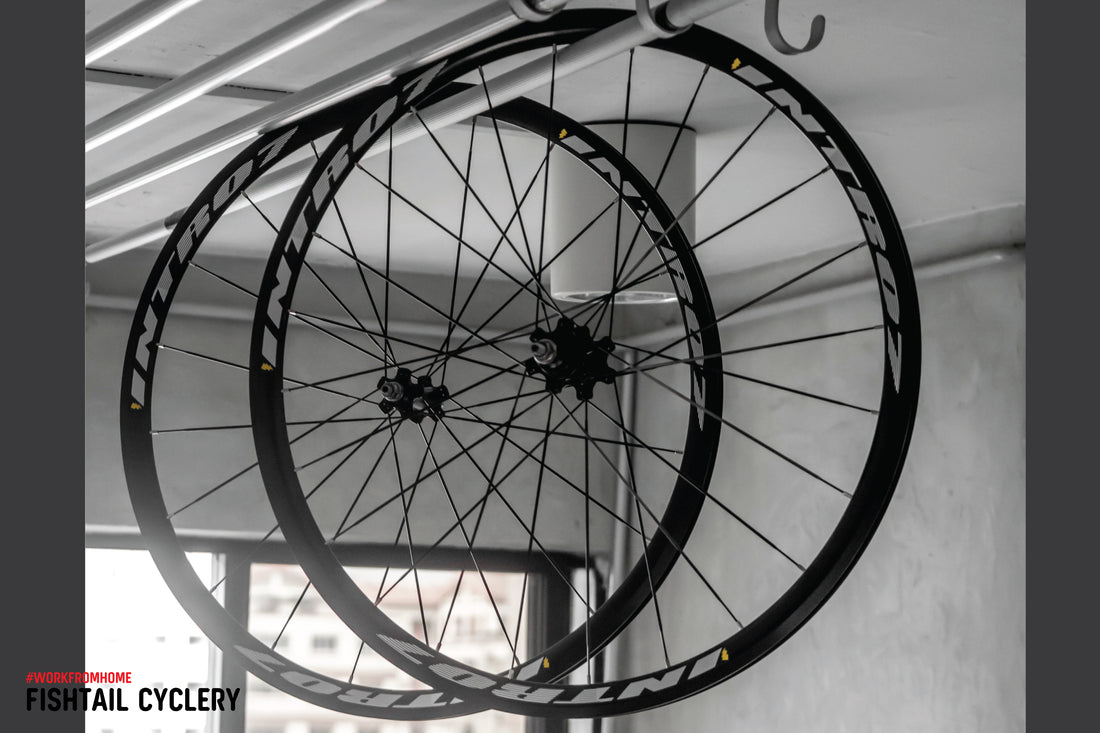 Lightweight, Bladed Spokes Wheelset by INTRO7 in da house!