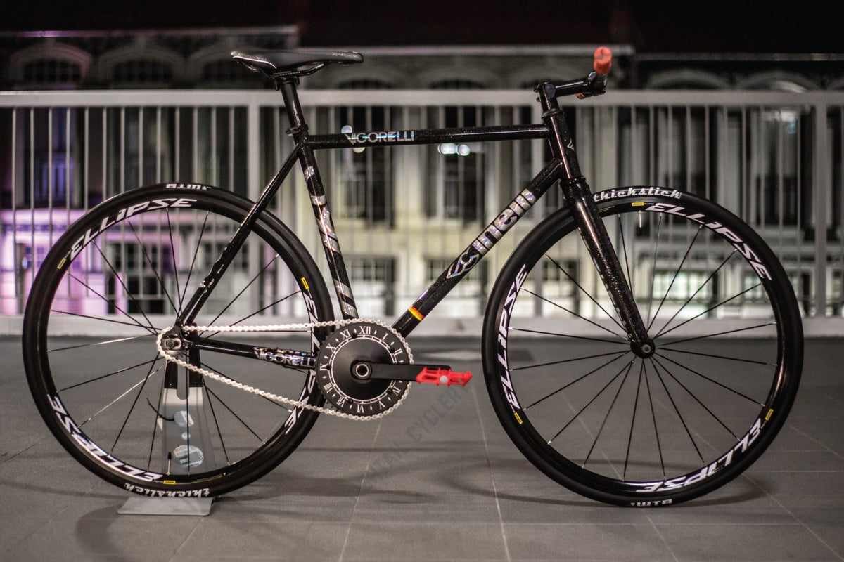 Steel Track Frameset Cinelli Vigorelli Steel Black Night Cinelli 