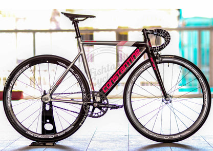 [PRE ORDER] CONSTANTINE Barnard Frameset 2018, Colorway Black Pink (Limited Edition, Classic Remake)