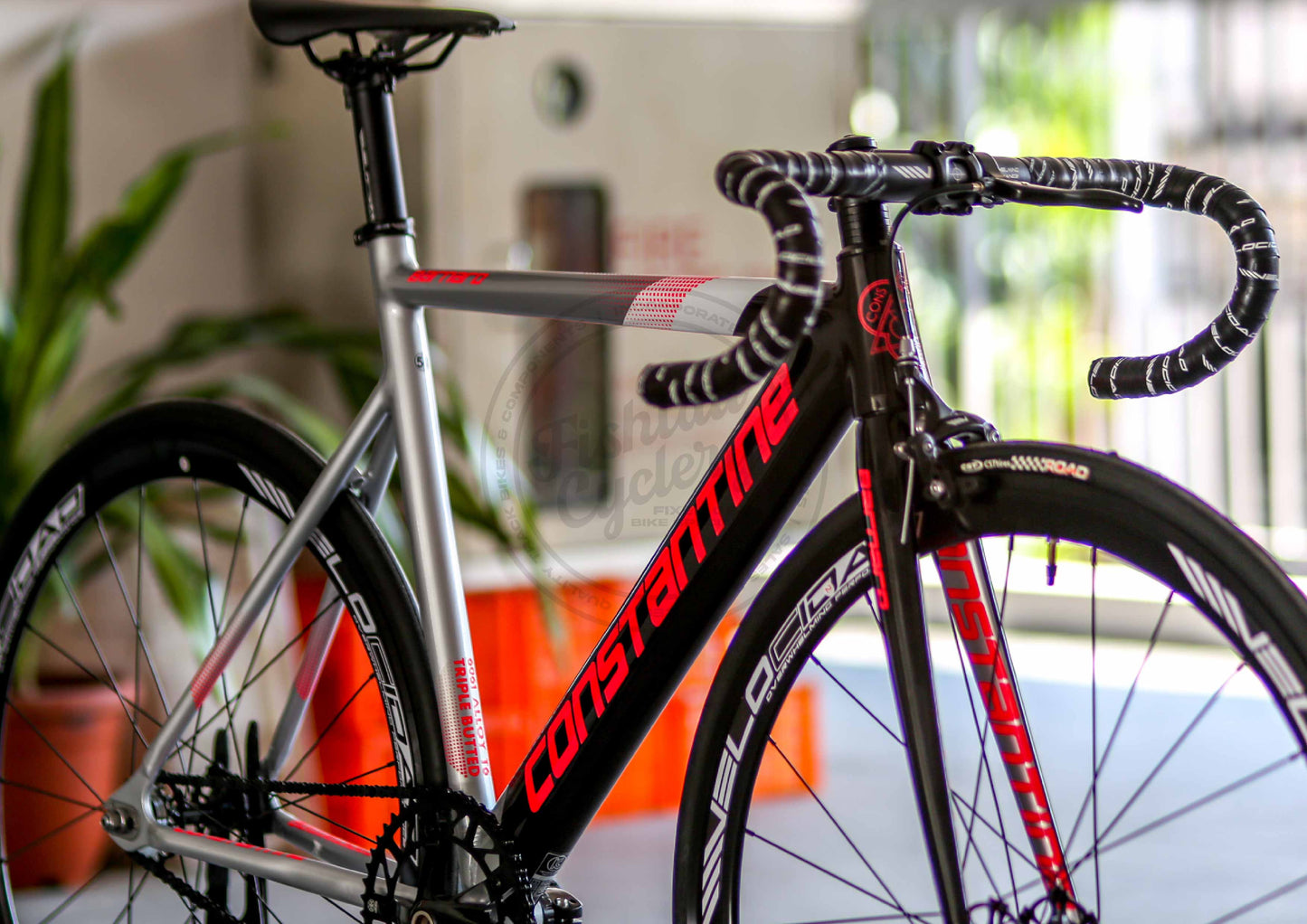 [PRE ORDER] CONSTANTINE Barnard Frameset 2018, Colorway Black Pink (Limited Edition, Classic Remake)