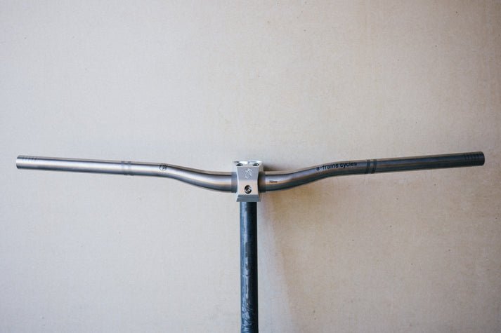 Fishtail Acrylic Riser A-FRAME Ti Riser Bar – FISHTAIL CYCLERY