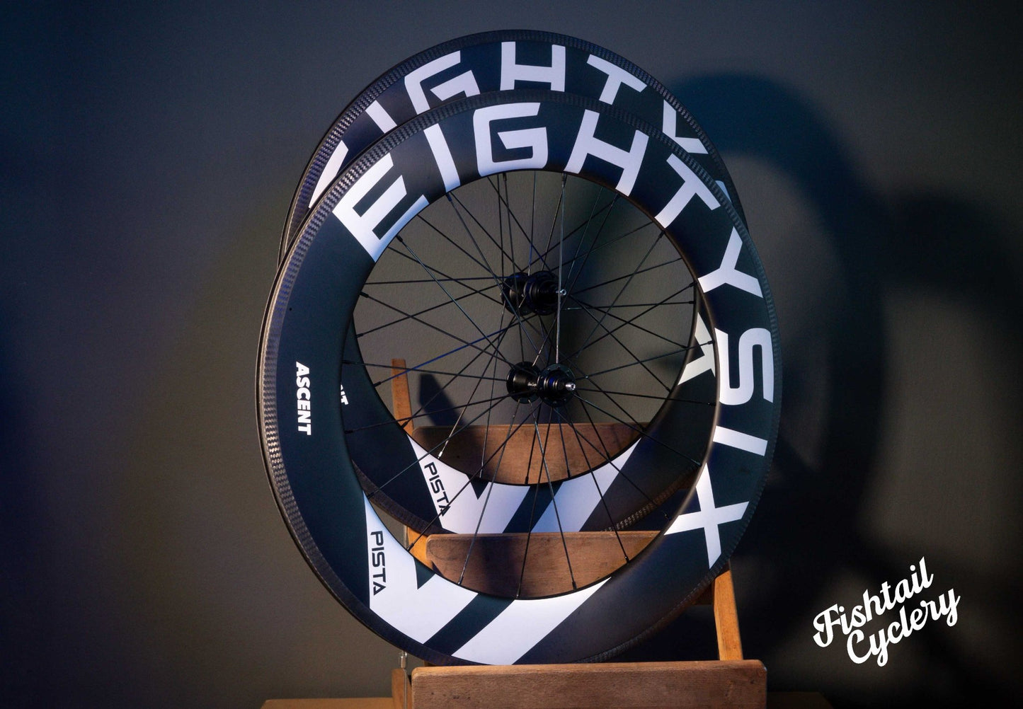 Ascent Bikes - ASCENT Pista Eighty Six Carbon Wheelset - FISHTAIL CYCLERY