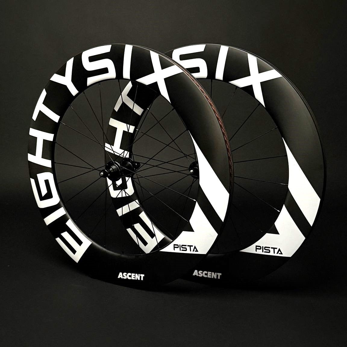 Ascent Bikes - ASCENT Pista Eighty Six Carbon Wheelset - FISHTAIL CYCLERY