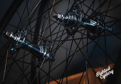 ASCENT X FISHTAIL - ASCENT X FISHTAIL Adamant Fixed Gear Wheelset 2026 - FISHTAIL CYCLERY