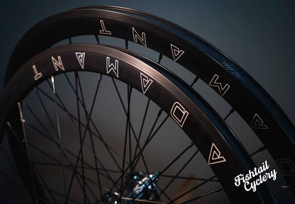 ASCENT X FISHTAIL - ASCENT X FISHTAIL Adamant Fixed Gear Wheelset 2026 - FISHTAIL CYCLERY
