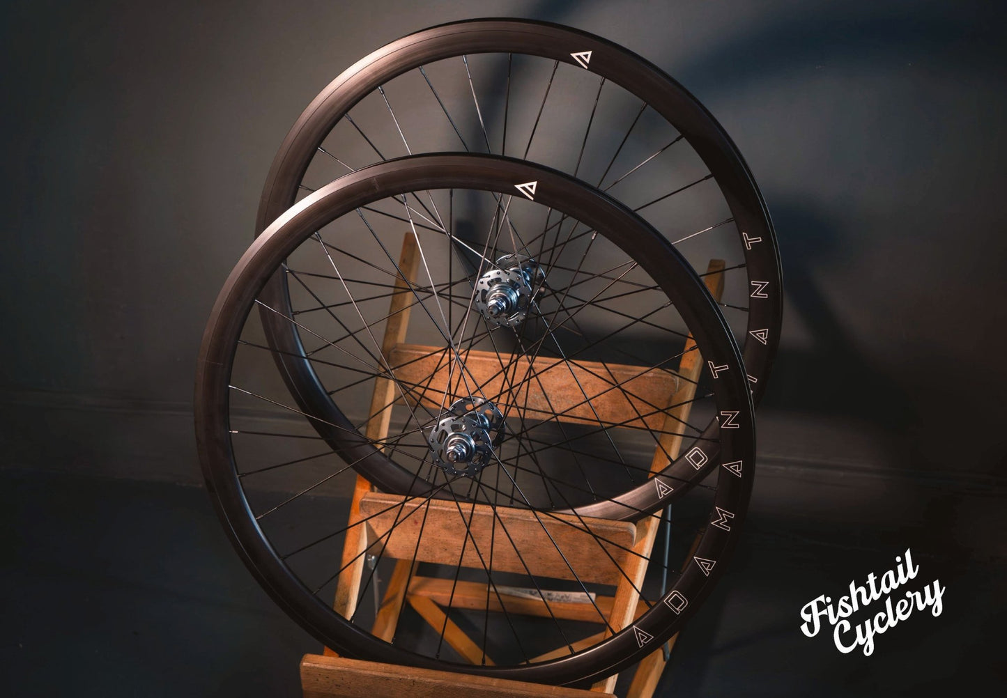 ASCENT X FISHTAIL - ASCENT X FISHTAIL Adamant Fixed Gear Wheelset 2026 - FISHTAIL CYCLERY