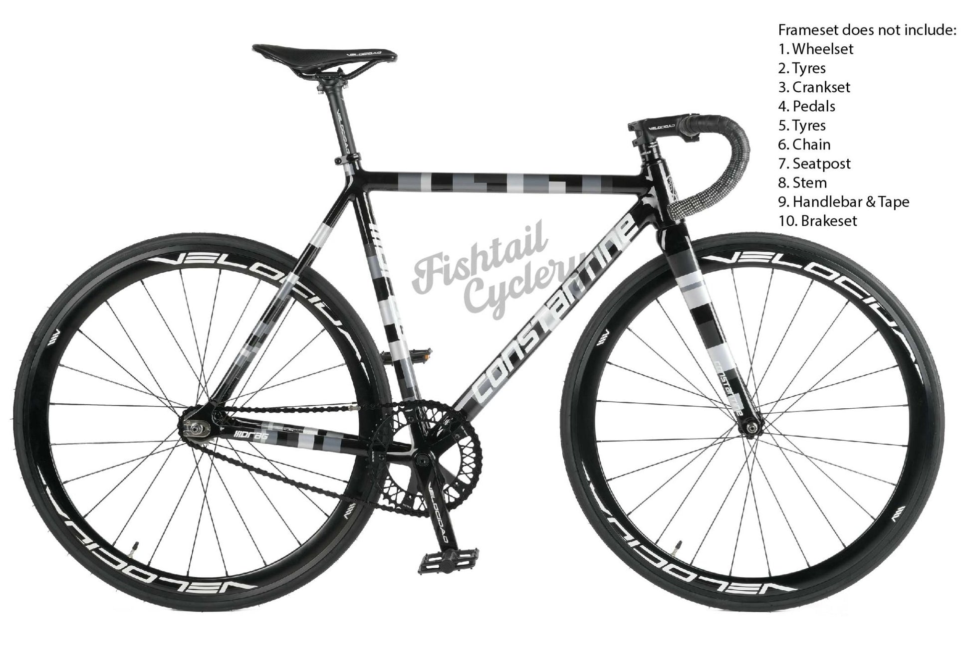 Constantine - CONSTANTINE Drag Frameset 2025 (Pre - Order Item) - FISHTAIL CYCLERY