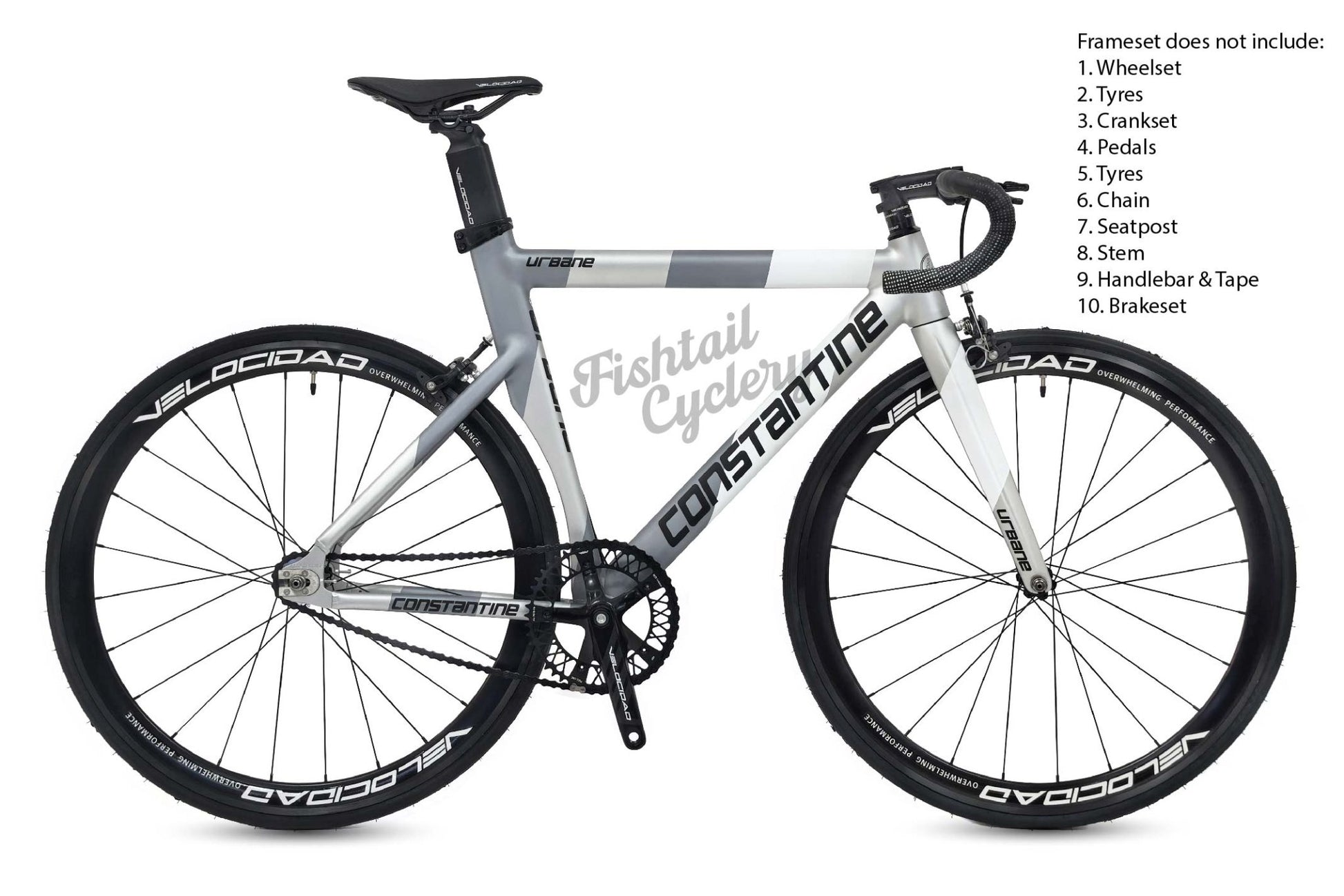 Constantine - CONSTANTINE Urbane Frameset 2025 (Pre - Order Item) - FISHTAIL CYCLERY