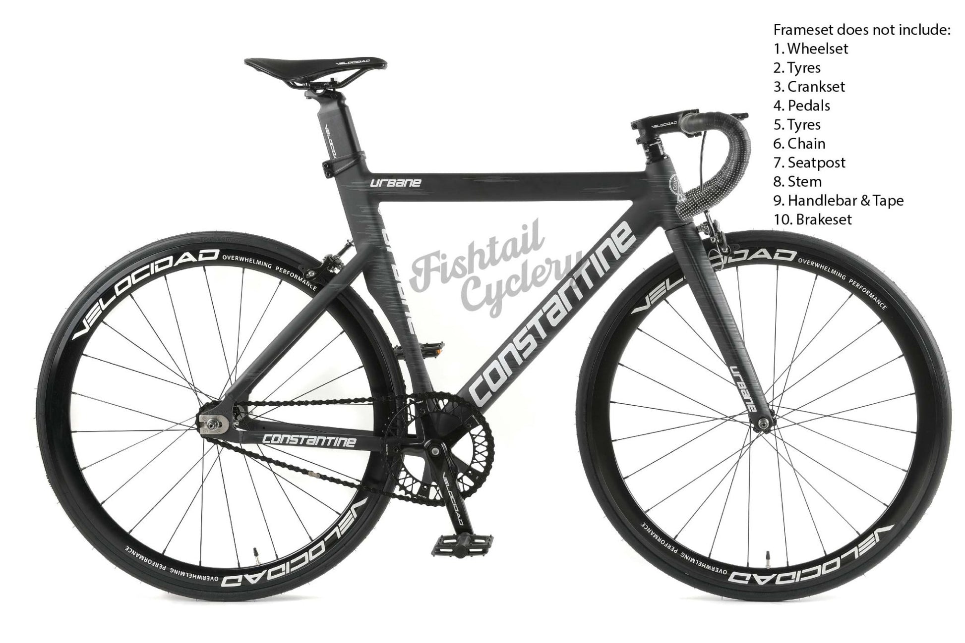 Constantine - CONSTANTINE Urbane Frameset 2025 (Pre - Order Item) - FISHTAIL CYCLERY