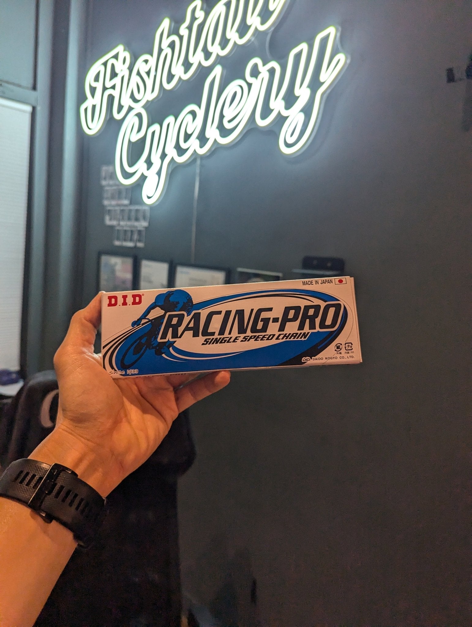 DAIDO (D.I.D) RACING PRO TRACK RACING CHAIN – FISHTAIL CYCLERY