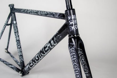 Engine 11 - ENGINE 11 CHAS X Crit - D Collab Frameset - FISHTAIL CYCLERY