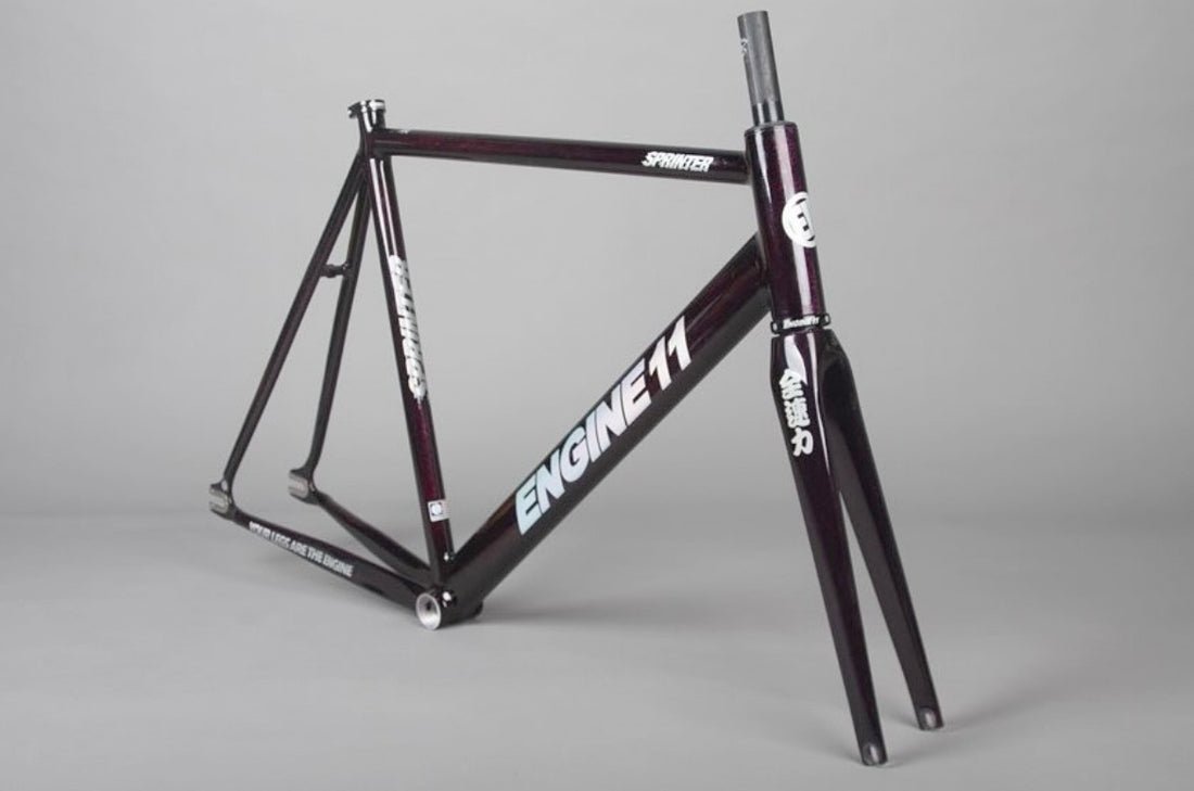 Engine 11 - ENGINE 11 Sprinter Track Frameset - FISHTAIL CYCLERY