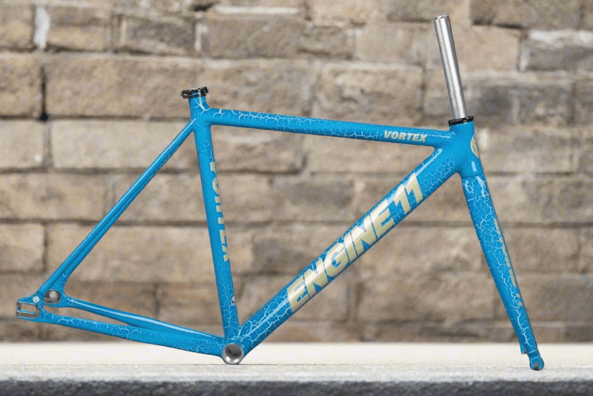 Engine 11 Vortex R ENGINE 11 Vortex Track Frameset – FISHTAIL CYCLERY
