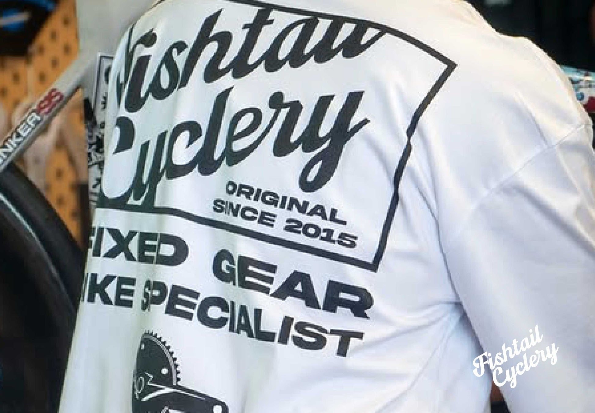 Decent Human Being - FISHTAIL CYCLERY Signature T-Shirt AY2026 - FISHTAIL CYCLERY