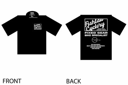 Decent Human Being - FISHTAIL CYCLERY Signature T-Shirt AY2026 - FISHTAIL CYCLERY