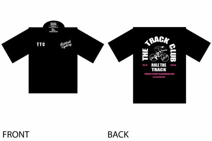 Decent Human Being - FISHTAIL CYCLERY TTC Track Club T-Shirt - FISHTAIL CYCLERY