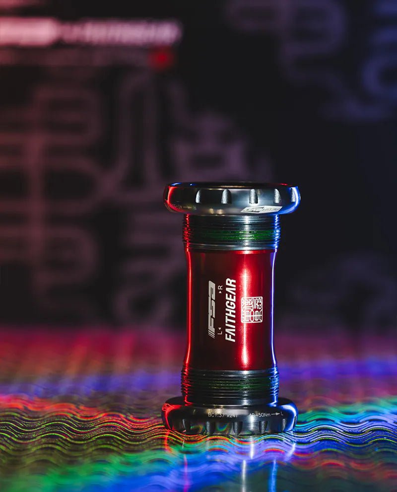 FSA X FAITHGEAR - FSA × FAITHGEAR Collaborative Track Crankset (with BB) - FISHTAIL CYCLERY