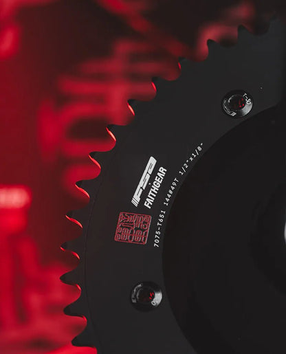 FSA X FAITHGEAR - FSA × FAITHGEAR Collaborative Track Crankset (with BB) - FISHTAIL CYCLERY