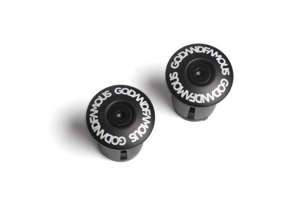 God & Famous - GOD & FAMOUS Bar End Plug (Pair) - FISHTAIL CYCLERY