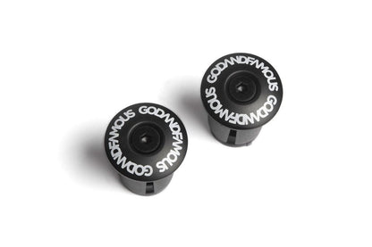 God & Famous - GOD & FAMOUS Bar End Plug (Pair) - FISHTAIL CYCLERY