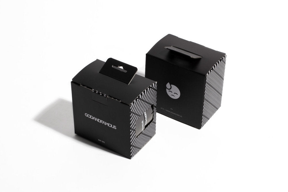 God & Famous - GOD & FAMOUS Team Handlebar Tape - Black - FISHTAIL CYCLERY