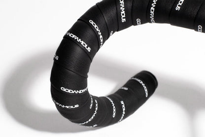 God & Famous - GOD & FAMOUS Team Handlebar Tape - Black - FISHTAIL CYCLERY