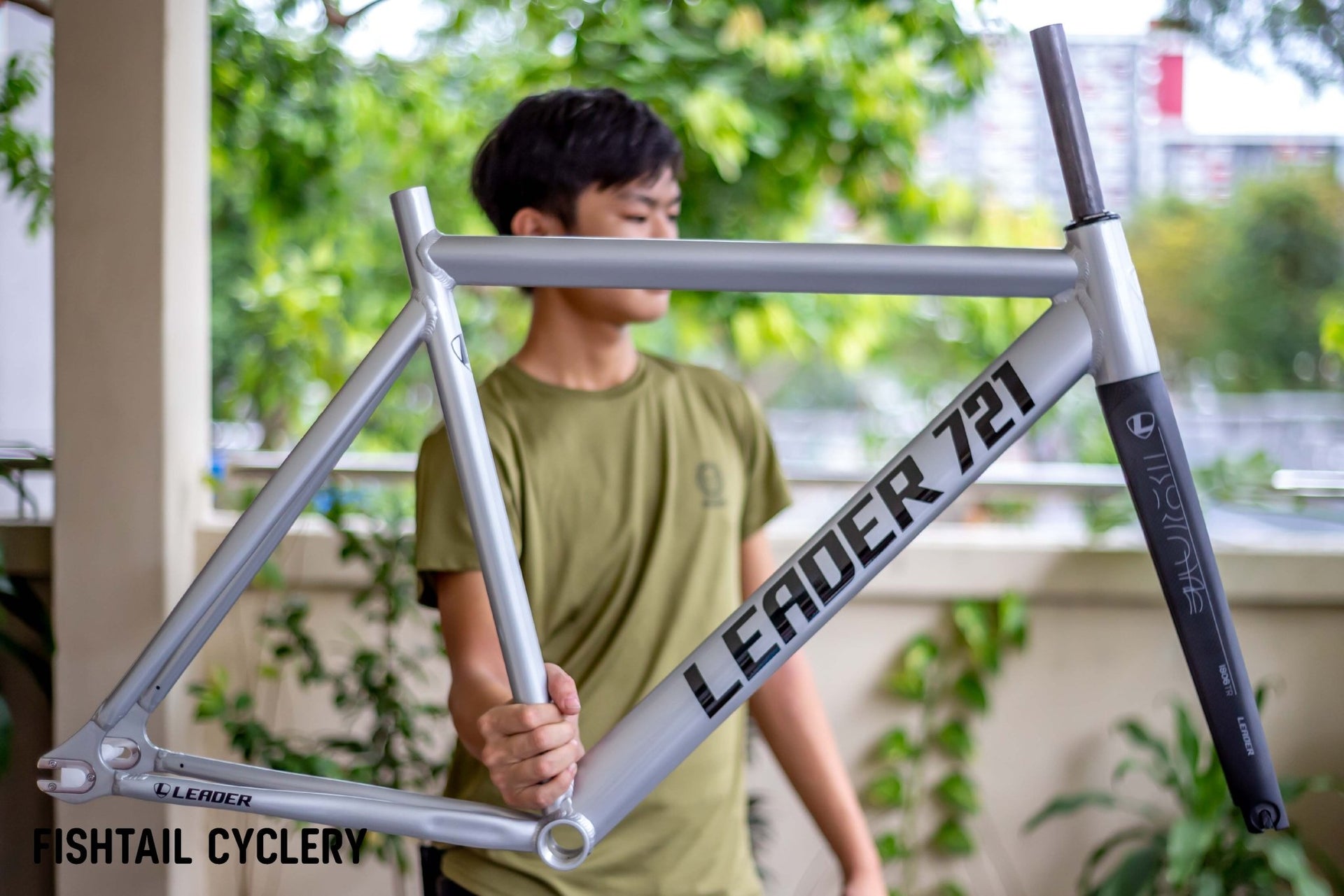 LEADER 721 2023 Fixed Gear Frameset – FISHTAIL CYCLERY