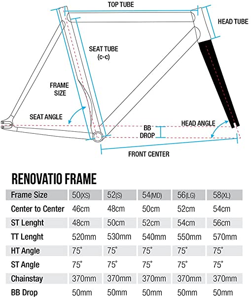 LEADER Renovatio Frameset – FISHTAIL CYCLERY