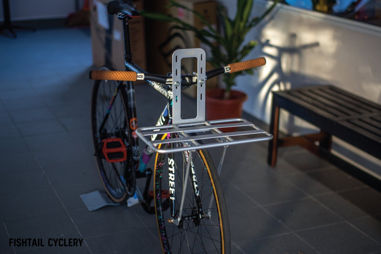 PIZZ - PIZZ Front Cargo Rack - FISHTAIL CYCLERY