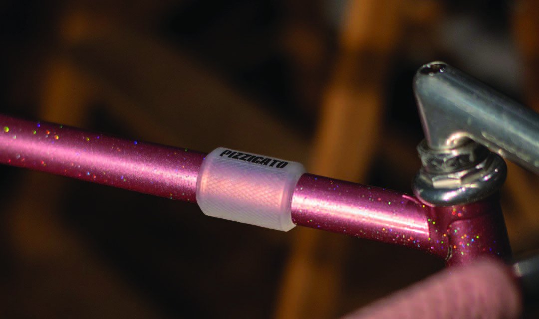fixed gear top tube protector PIZZ Top Tube Frame Protector – FISHTAIL CYCLERY