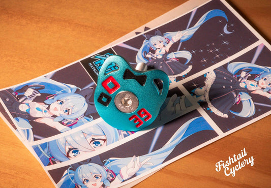Punch Blues - PUNCH BLUES Miku 39 Top Cap - FISHTAIL CYCLERY