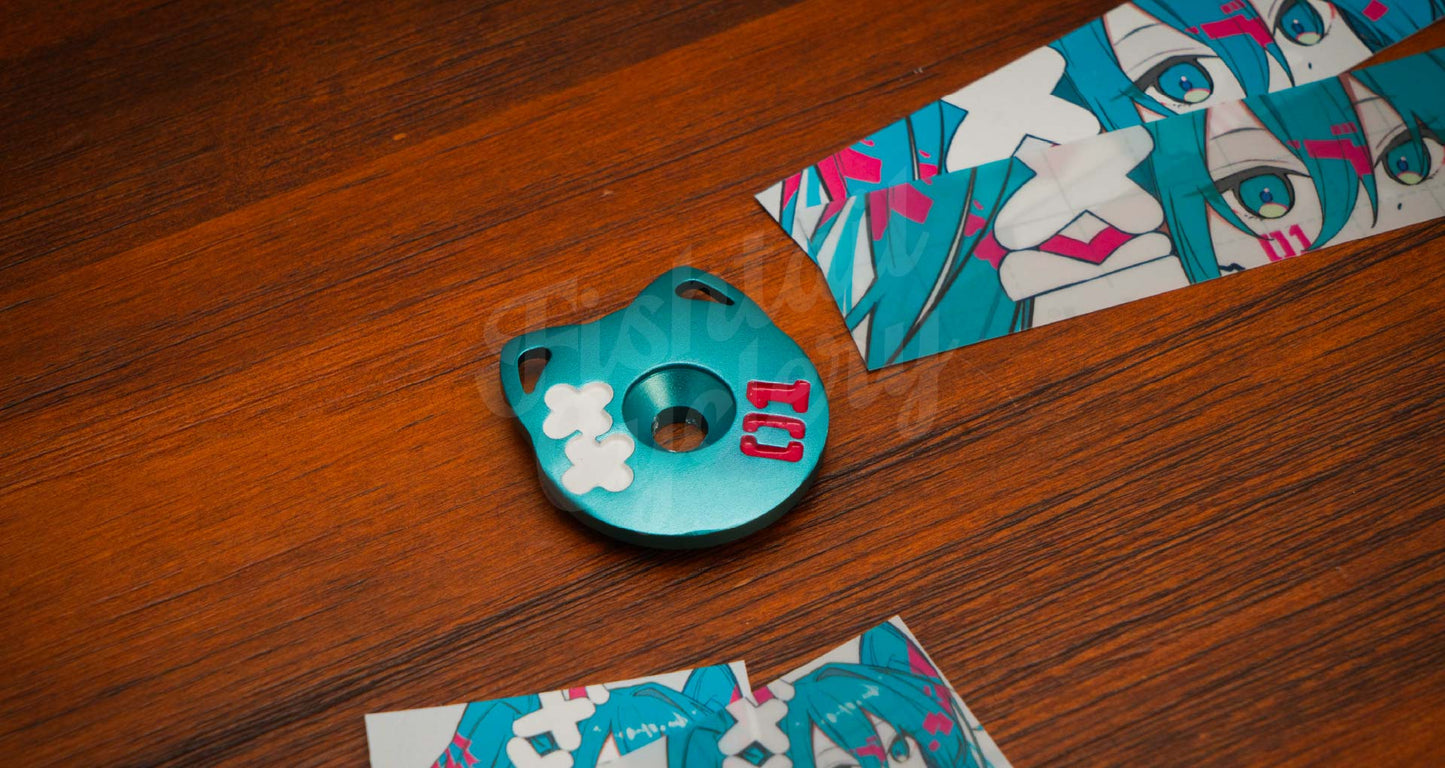 Punch Blues - PUNCHBLUES Miku2 Top Cap - FISHTAIL CYCLERY