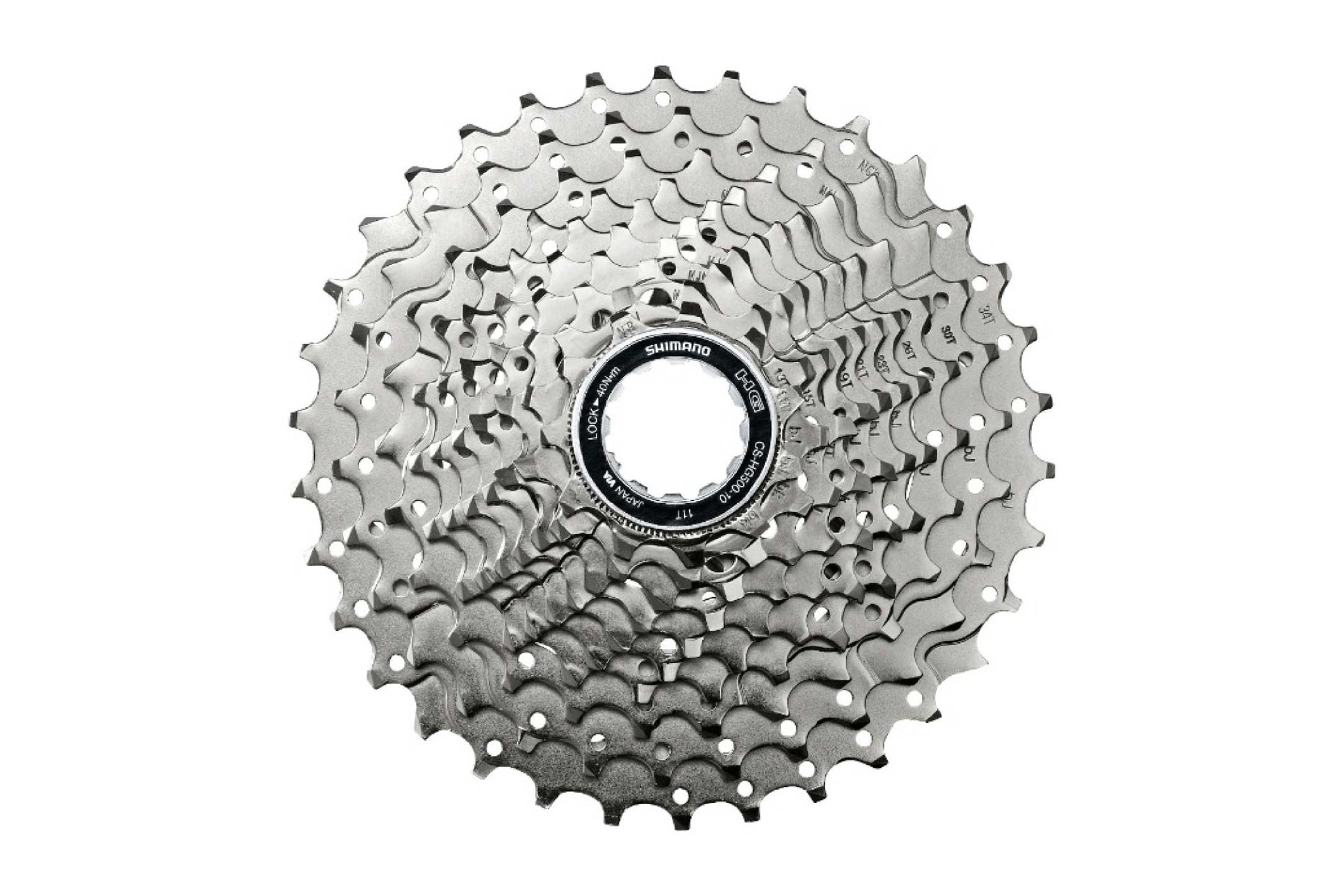 SHIMANO 10-Speed Road Cassette Sprocket CS-HG500-10 – FISHTAIL CYCLERY