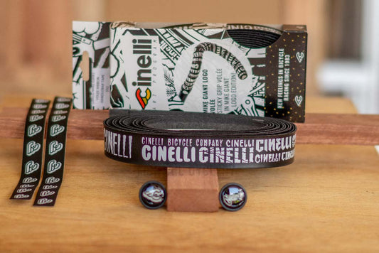 CINELLI Mike Giant Type Volee Ribbon Handlebar Tape - FISHTAIL CYCLERY