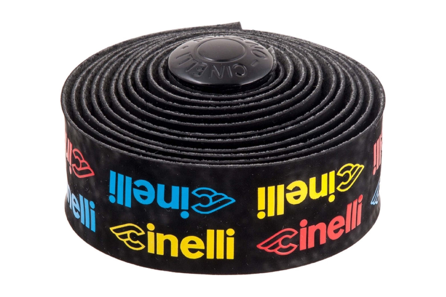 CINELLI Tape Logo Velvet Multicolour Handlebar Tape - FISHTAIL CYCLERY