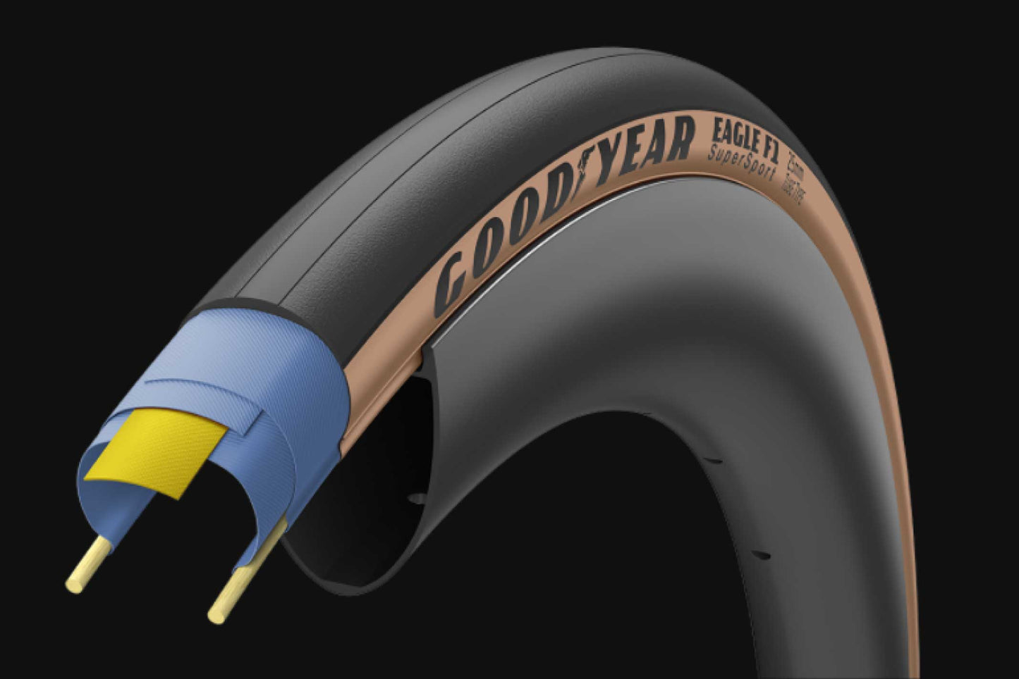 GOODYEAR Eagle F1 Supersport Road Tyre - FISHTAIL CYCLERY