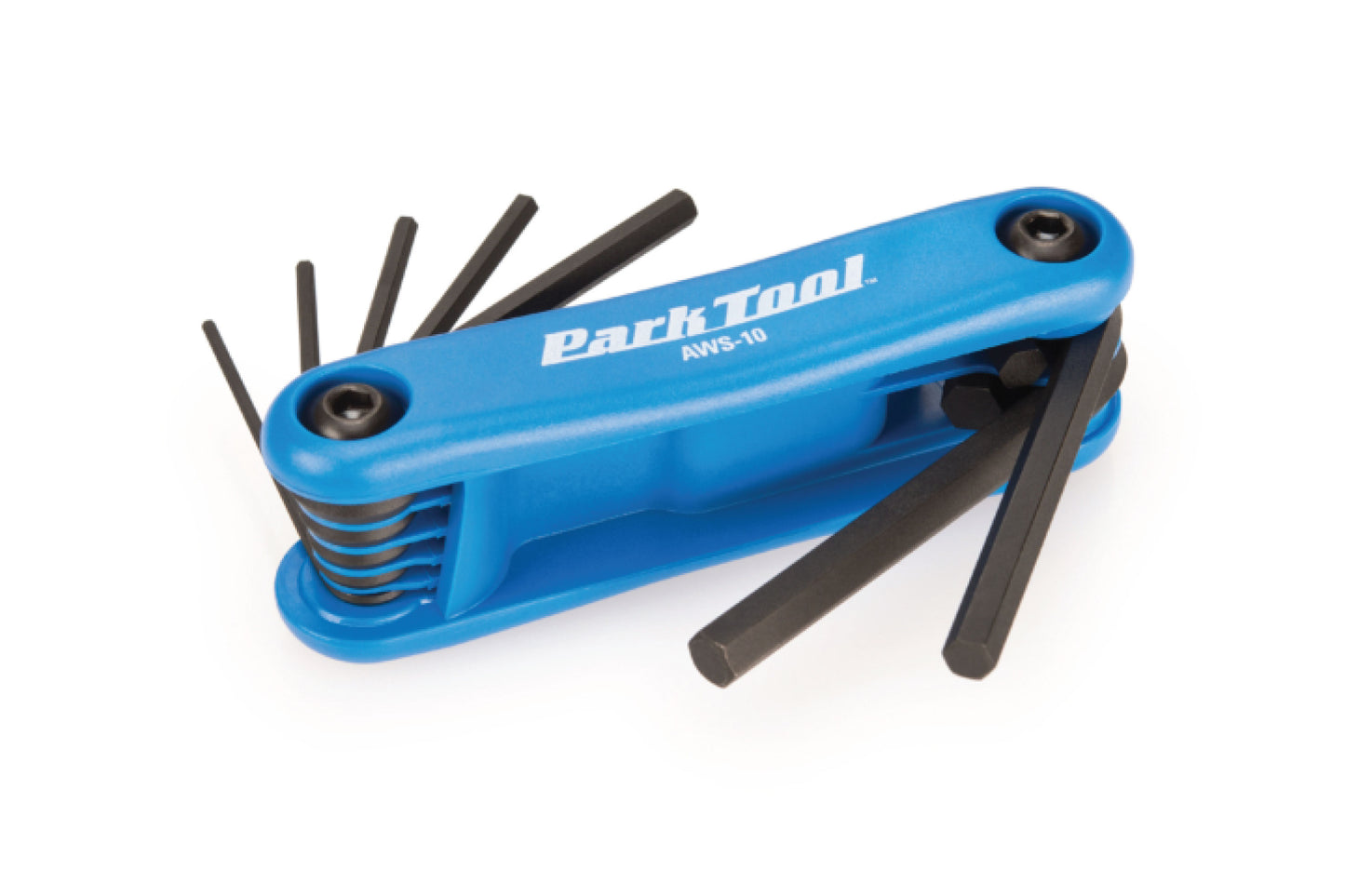 Park Tool AWS-10 Fold-Up Hex Wrench Set - FISHTAIL CYCLERY